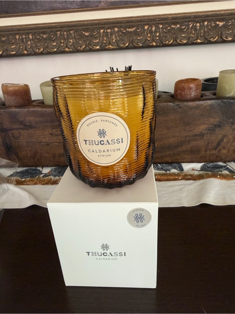 “THUCASSI” MIB Exquisite 8.8oz Candle